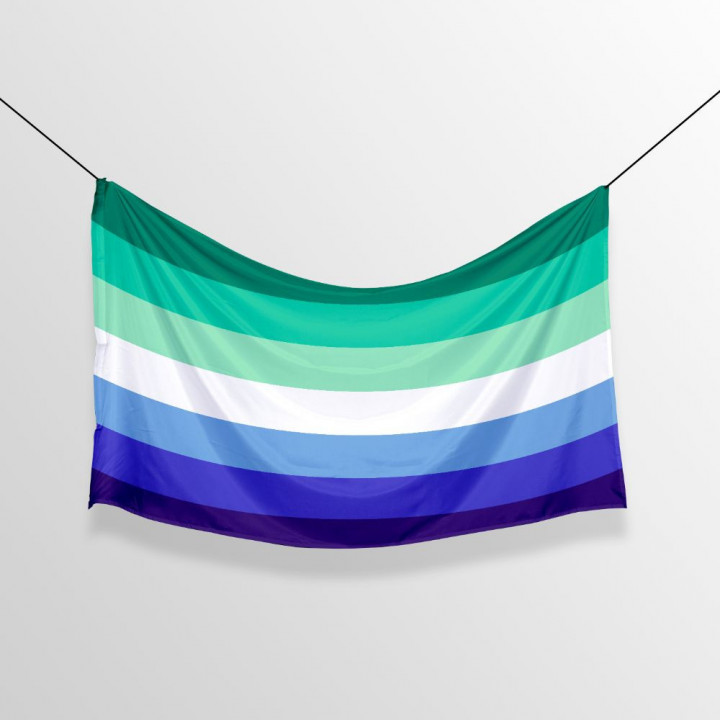 Veľká gej vlajka - gay pride