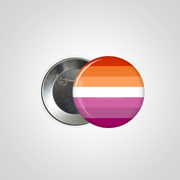 Lesbický odznak (44 mm)