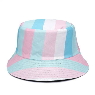 Trans pride bucket klobúk