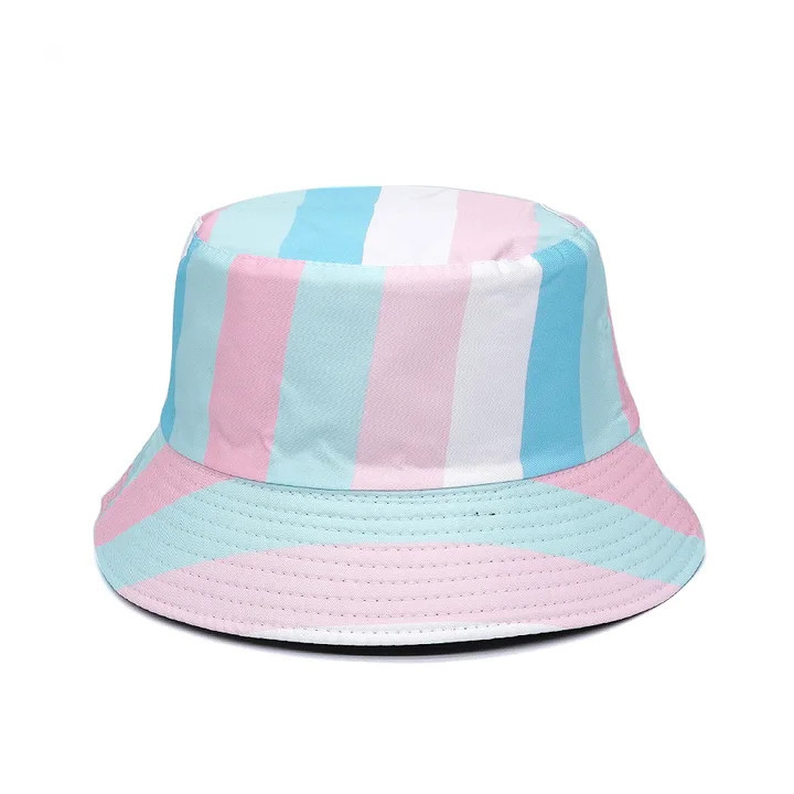 Trans pride bucket klobúk