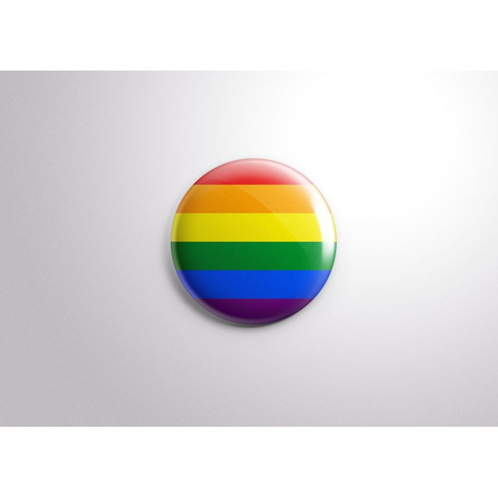 Dúhový LGBT+ odznak